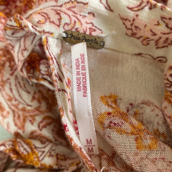 Free People M Lady Luck Print Tunic Dress - Picture 3 of 13